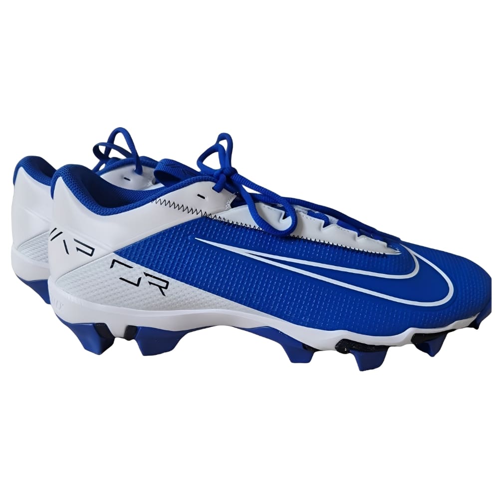 Playmaker Base: American Football Schuhe Nike Vapor Edge Shark 2 Blau-Weiß Produktbild